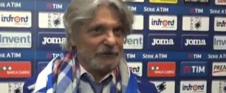 Copertina di Sampdoria-Juventus 3 a 2, Ferrero euforico: “La Juve s’è scansata. Ora voliamo basso e schiviamo il sasso”