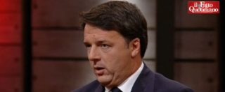 Copertina di Renzi: “Di Maio? Il nulla, come direbbe Gene Gnocchi. Non è serio scappare”