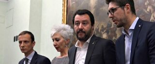 Copertina di Salvini contro Berlusconi: “Gallitelli candidato? Sia serio o niente alleanza, qui non stiamo facendo il Milan”
