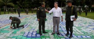 Copertina di Colombia, “il più grande sequestro di cocaina della storia”: 12 tonnellate di droga