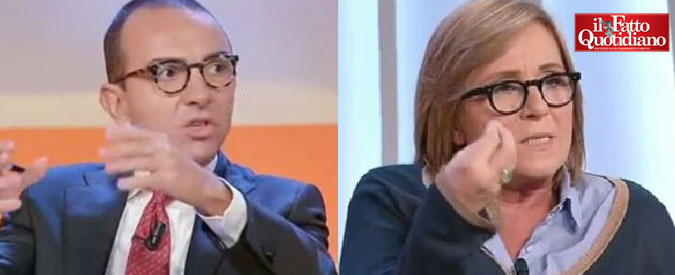 Copertina di Elezioni Sicilia, Meli fa perdere la pazienza a De Angelis. Lui non sa di essere inquadrato: “Ma che…”