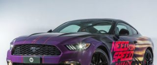 Copertina di Ford Mustang Need For Speed Payback, Lapo si dà ai videogames – FOTO