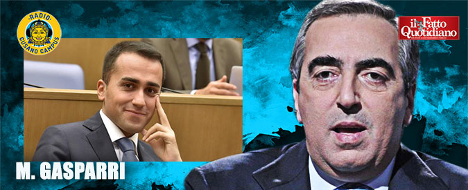 Copertina di Gasparri: “Di Maio non potrebbe fare neppure l’aiuto-idraulico. Andrà da Fabio Fazio? Marchettificio a favore dei grillini”