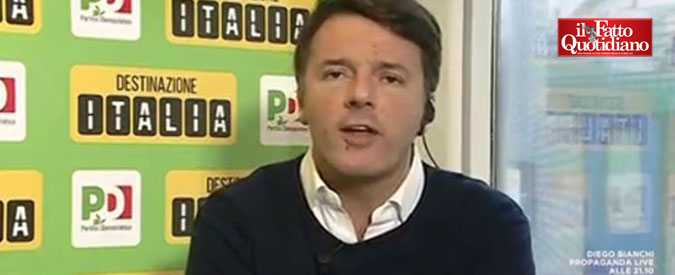 Copertina di Renzi: “Reintrodurre art. 18? Se dipenderà da me, mai. È un totem ideologico”