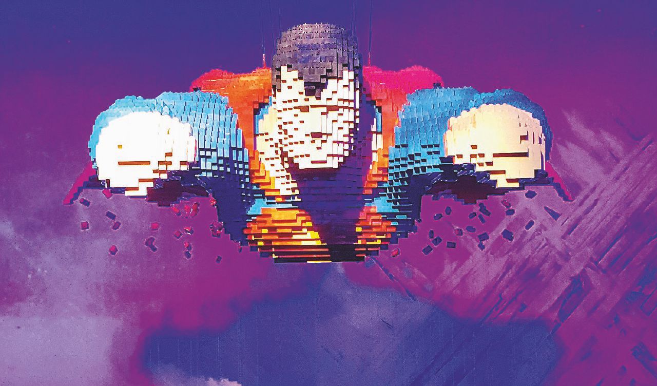 Copertina di I supereroi in due milioni di mattoncini