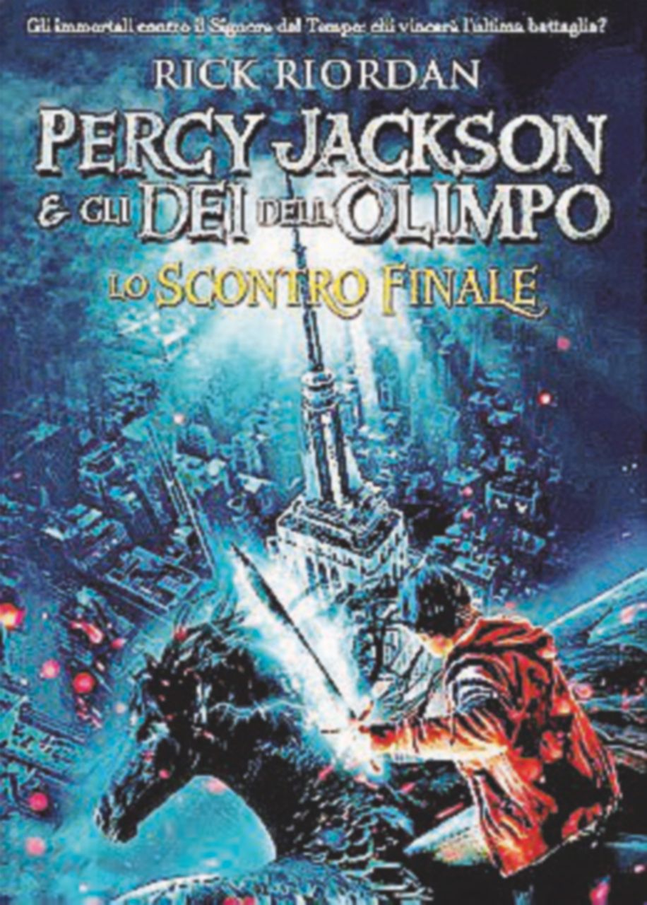 PERCY JACKSON – Gli dei dell'Olimpo libro in edicola 