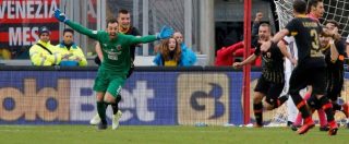 Copertina di Benevento-Milan 2-2: il colpo della Strega è del portiere sannita al ’95. L’esordiente Gattuso concede primo punto ai campani
