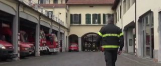 Copertina di Vigili del fuoco, lo storico caposquadra va in pensione e i colleghi di Firenze lo salutano così. Il tributo è emozionante