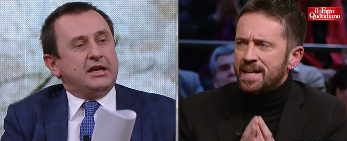 Copertina di Boschi, Rosato (Pd) vs Scanzi: “Il Fatto? Fate solo guerra al Pd, non vi interessano i risparmiatori”