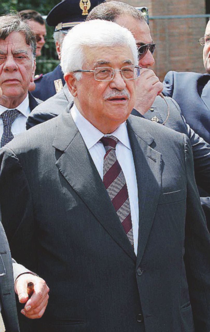 Il presidente Abu Mazen - Ansa The Donald, la gaffe che può incendiare tutto il Medio Oriente