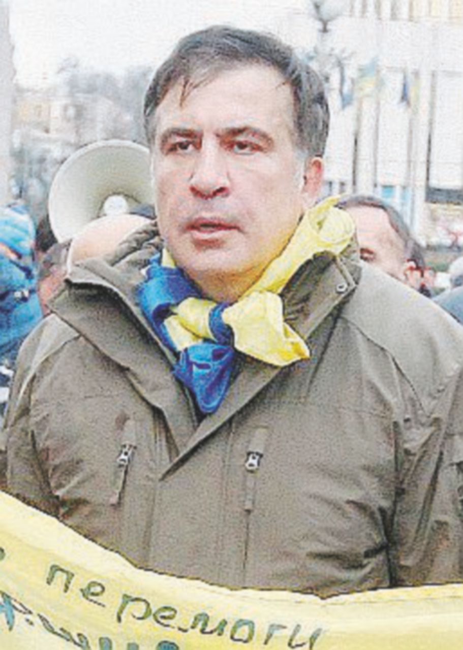 M. Saakashvili Il georgiano che accusa il presidente per Kiev è un “agente” del Cremlino
