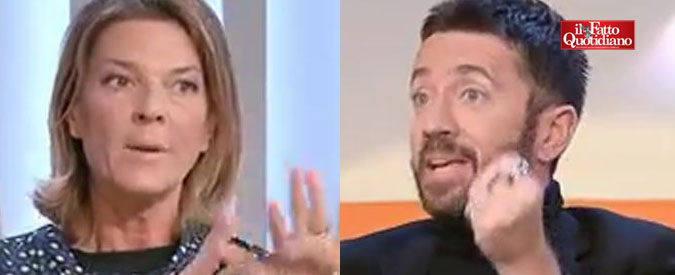 Copertina di Banca Etruria, Scanzi vs Fusani: “Lei è di una ignoranza abissale”. “Un vero villano”