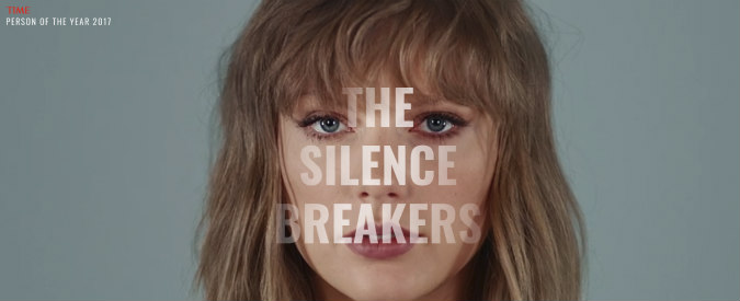 Copertina di Donne che hanno rotto il silenzio, perché per il Time non sono “piagnone”