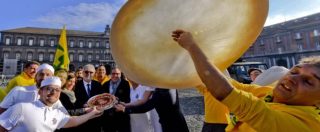 Copertina di Unesco: “Pizza napoletana patrimonio dell’umanità, arte è strumento contro la marginalità sociale”. Napoli in festa