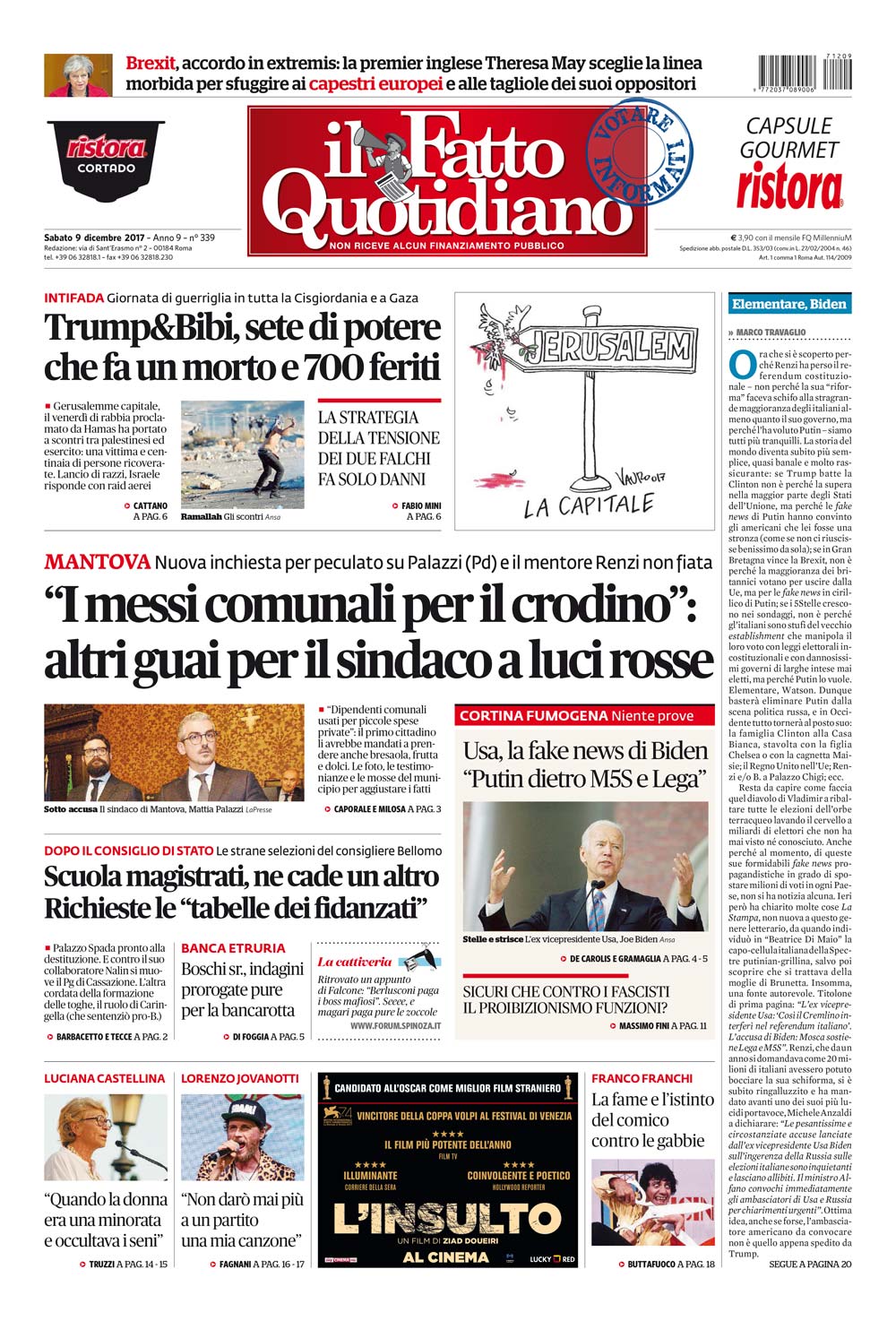 I messi comunali per il crodino”: altri guai per il sindaco a luci rosse -  Il Fatto Quotidiano