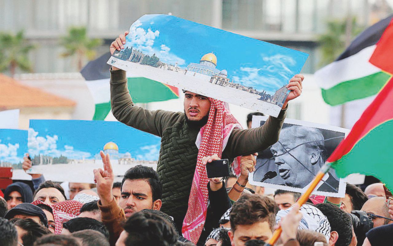 Di nuovo uniti - Proteste anti-Trump in Giordania - Ansa La faida palestinese che ha favorito i piani di Netanyahu
