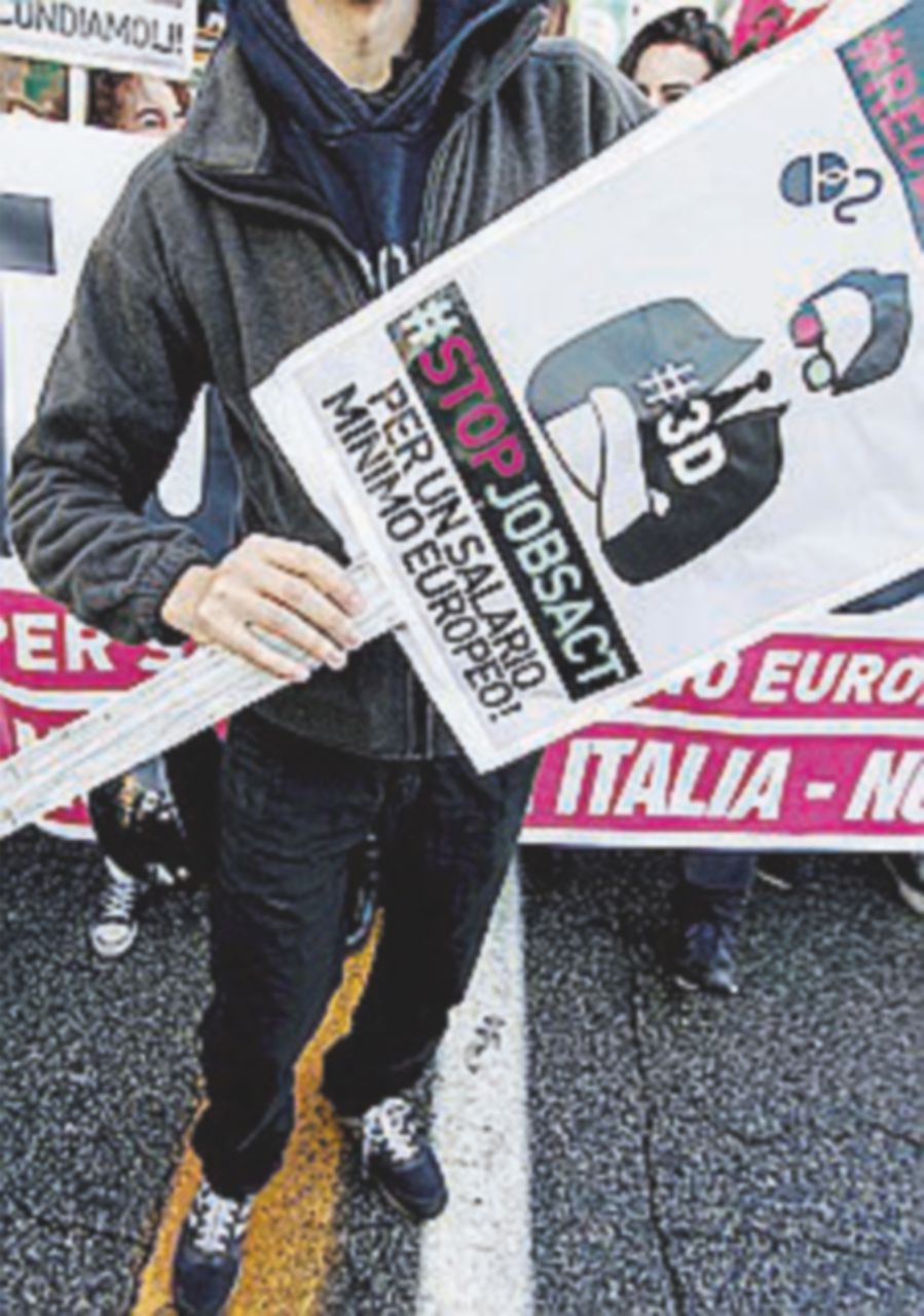 Picco massimo del lavoro precario: 2,8 milioni (+13,4%) Picco massimo del lavoro precario: 2,8 milioni (+13,4%)