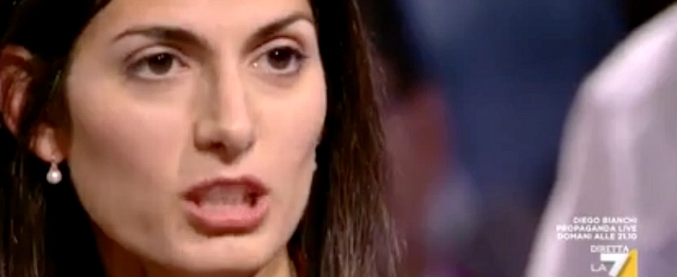 Copertina di M5s, Virginia Raggi ammette gli screzi con Roberta Lombardi. La sindaca ospite di Formigli a Piazzapulita