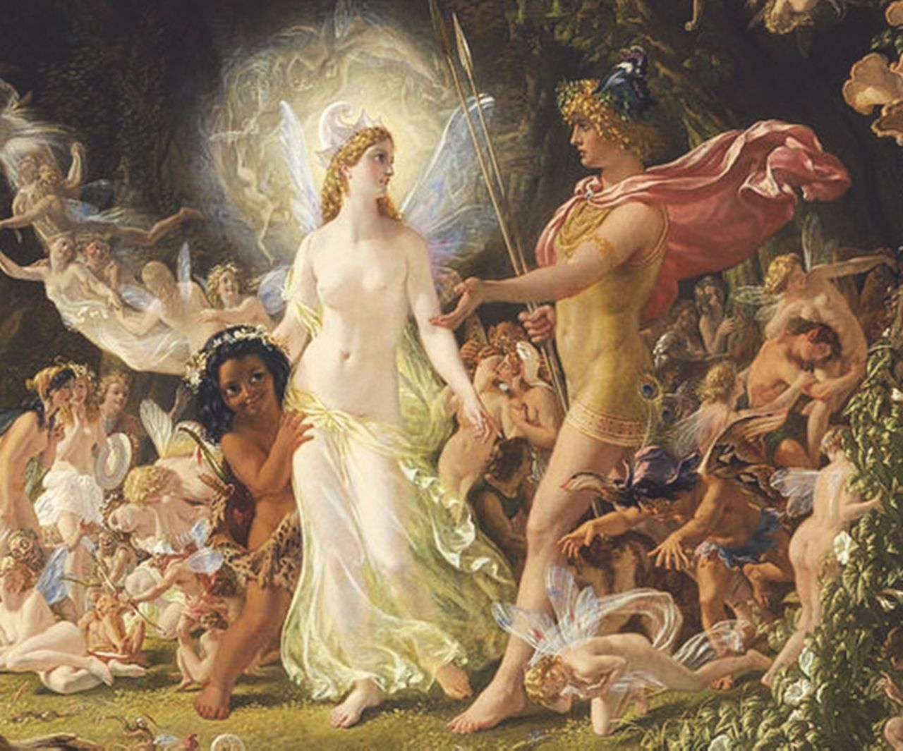 Su e giù dal palco - Titania col suo fatato corteo di mezza estate fa parte del lungo elenco dei racconti sull’Inghilterra del 500 L’inquietudine di Shakespeare narrata dagli oggetti