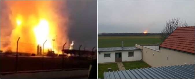 Copertina di Austria, esplode impianto stoccaggio gas a Baumgarten. Decine di feriti e un morto