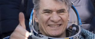 Copertina di Paolo Nespoli, astronauta atterrato in Kazakhstan a bordo della Soyuz
