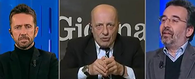 Copertina di M5s, Sallusti a Scanzi: “Hanno un programma marxista-leninista nascosto”. “Non sapevo che Crimi fosse il nuovo Bakunin”