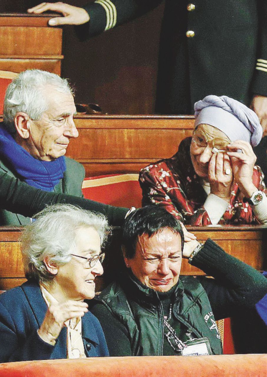 Nell’aula - Bonino e Welby ieri in Senato - Ansa Il biotestamento adesso è legge
