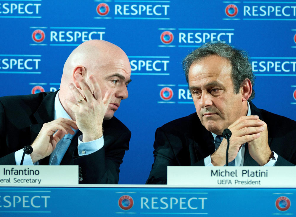Platini inguaia Infantino: “Non mi ha detto nulla” Platini inguaia Infantino: “Non mi ha detto nulla”