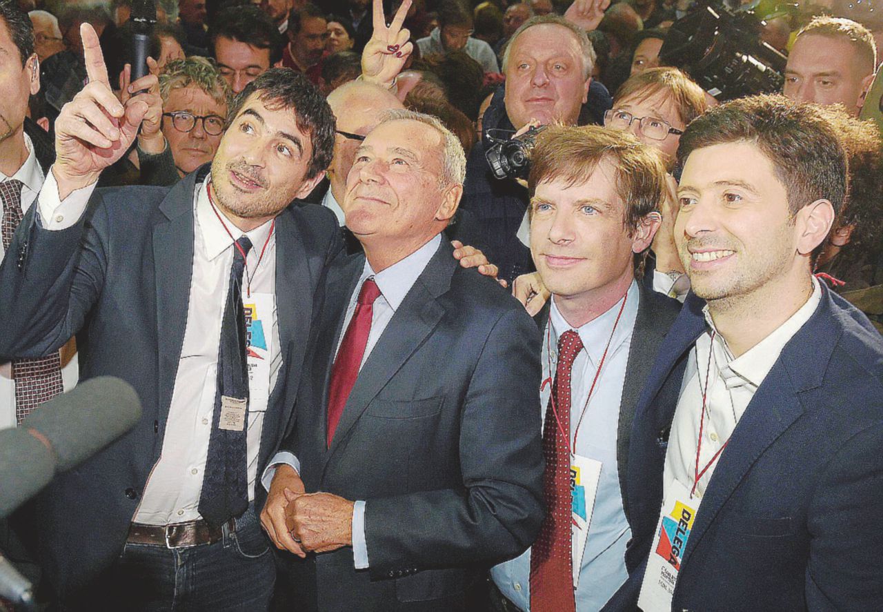 Nuova lista - Pietro Grasso lancia Liberi e Uguali con Nicola Fratoianni, Pippo Civati e Roberto Speranza - Ansa Grasso in mezzo al guado tra partiti e rinnovamento