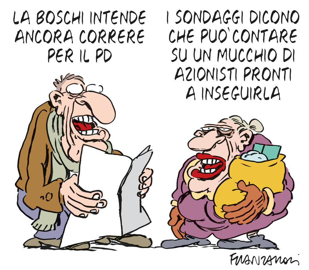 Copertina di La vignetta di Franzaroli