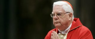 Copertina di Bernard Law, morto a 86 anni il cardinale americano che coprì i casi di pedofilia. Fu coinvolto nell’inchiesta Spotlight