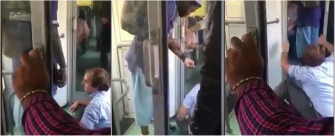 Copertina di Morse e insultò il passeggero senza biglietto, il video della lite che è costata il licenziamento al capotreno