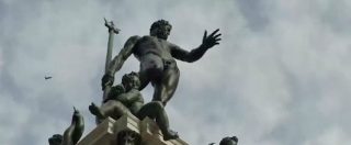 Copertina di Bologna, la nuova vita del Nettuno: la fontana simbolo della città torna a zampillare