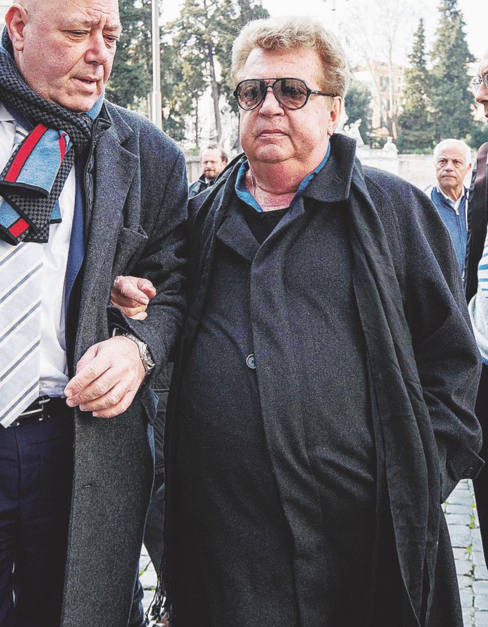 Ex produttore ed ex patron - Vittorio Cecchi Gori, a destra con l’ex compagna Valeria Marini - LaPresse La battaglia di Vittorio: 75 anni e tutti vissuti pericolosamente