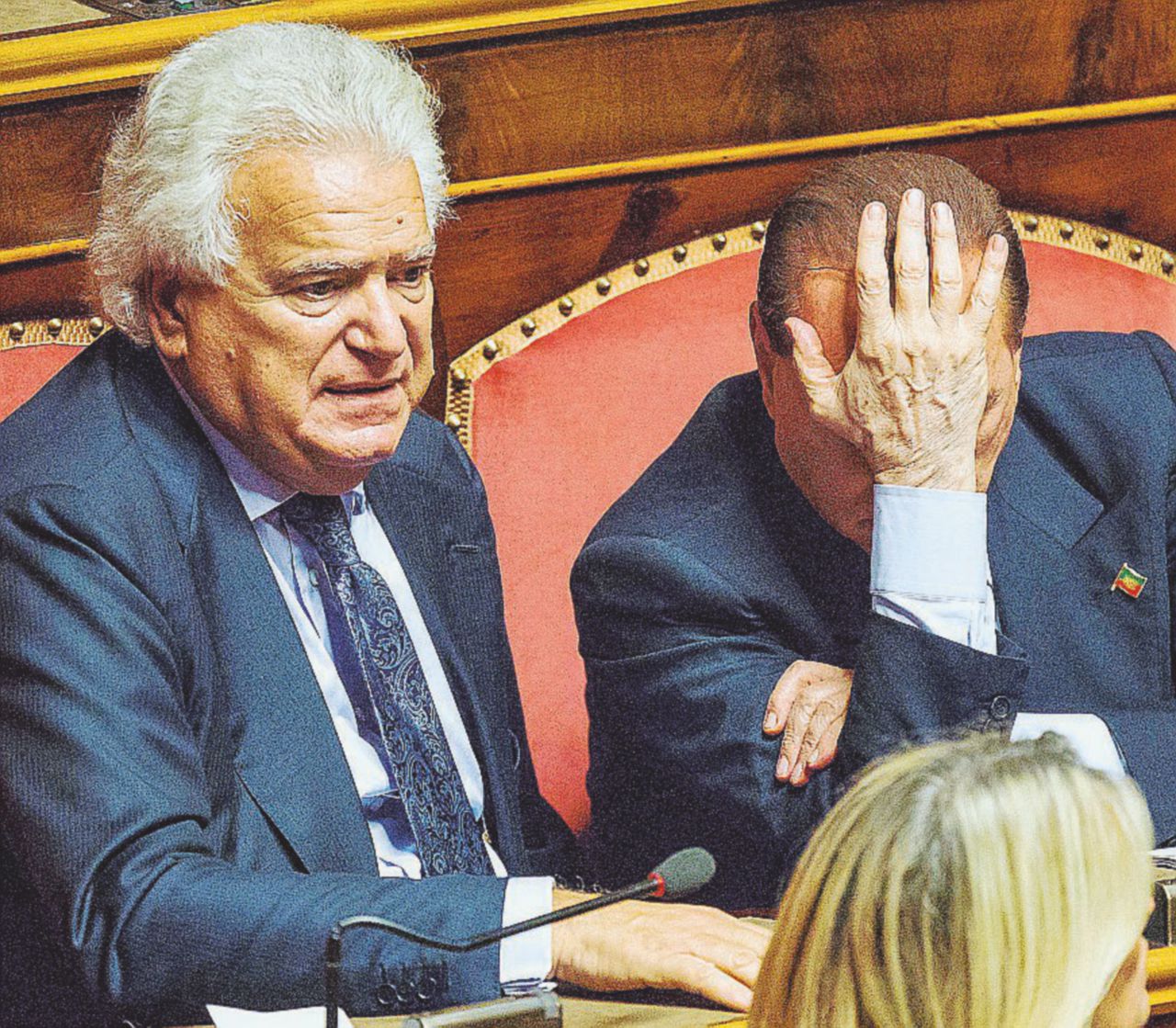 Nazareno impresentabile - Denis Verdini e Silvio Berlusconi - LaPresse Verdiniani & affini: le “facce da mostro” del Parlamento n.17