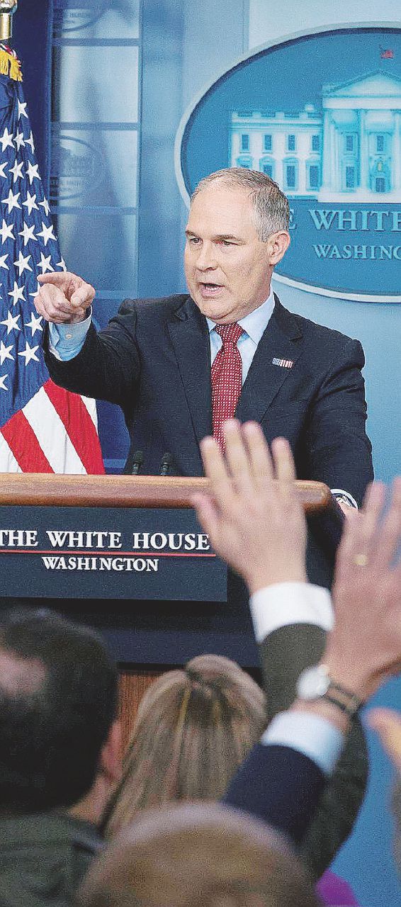 Il direttore - Scott Pruitt è a capo dell’Agenzia per l’ambiente: sui danni dei gas serra è negazionista - Ansa Pruitt, come ti “ammazzo” l’ambiente in dieci mosse