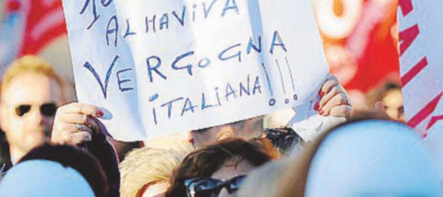 Di nuovo trasferiti gli addetti Almaviva Di nuovo trasferiti gli addetti Almaviva