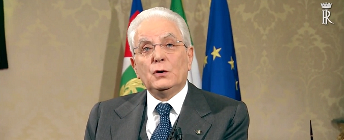 Mattarella, appello alla responsabilità: “Non chiudersi nelle proprie dimensioni individuali con egoismo”