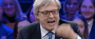 Copertina di Sgarbi da querela contro Di Maio: “Non vali un ca… e sei un co…”. E indica qual è il vero politico disonesto