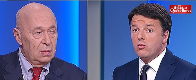 Copertina di Renzi: “Sfida tv con Berlusconi e Di Maio? Ci vengo anche a piedi. Il primo accetta, il secondo trova una scusa”