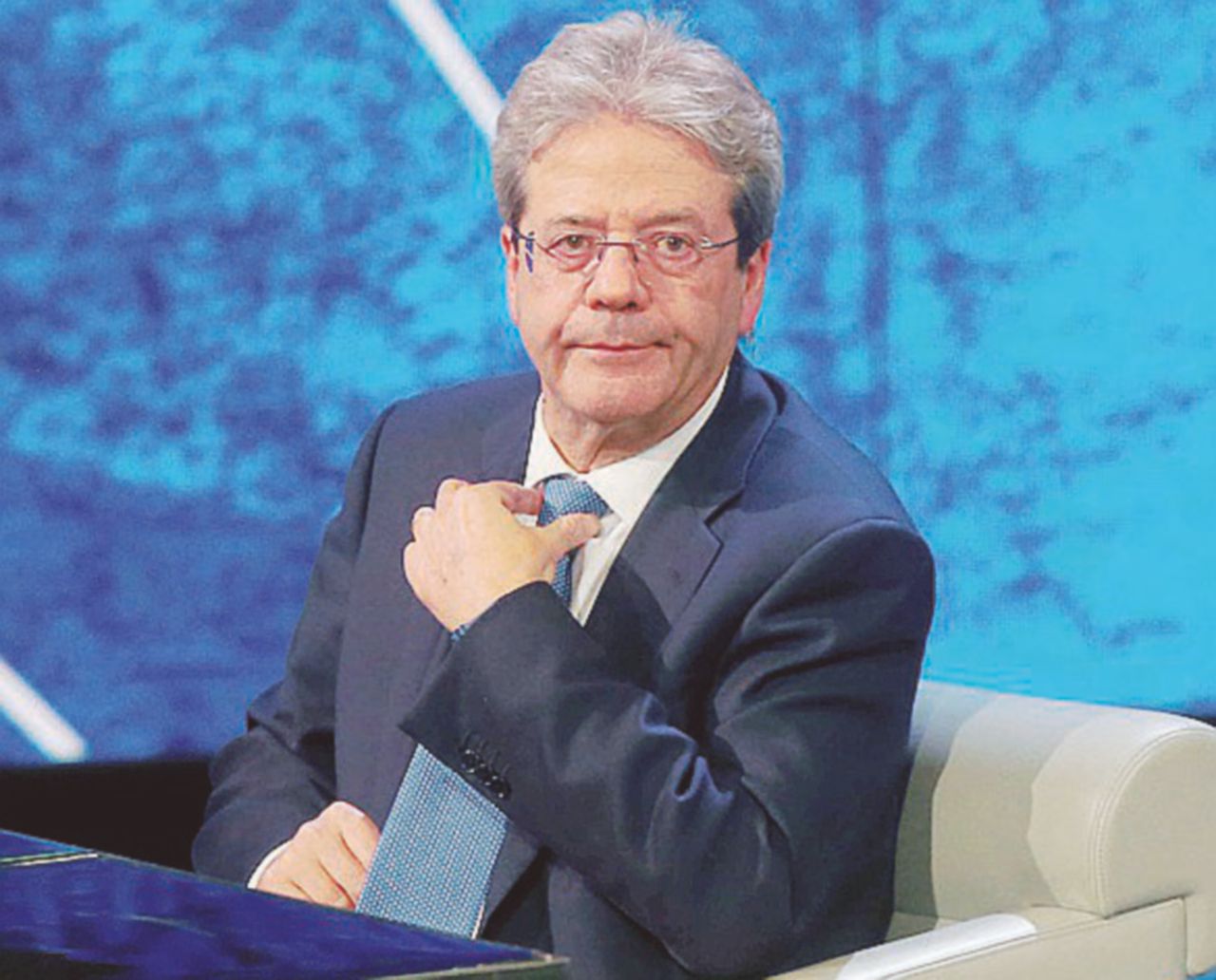 Su Raiuno - Paolo Gentiloni da Fazio - LaPresse Candidati, promettete da casa: se andate in tv, perdete voti