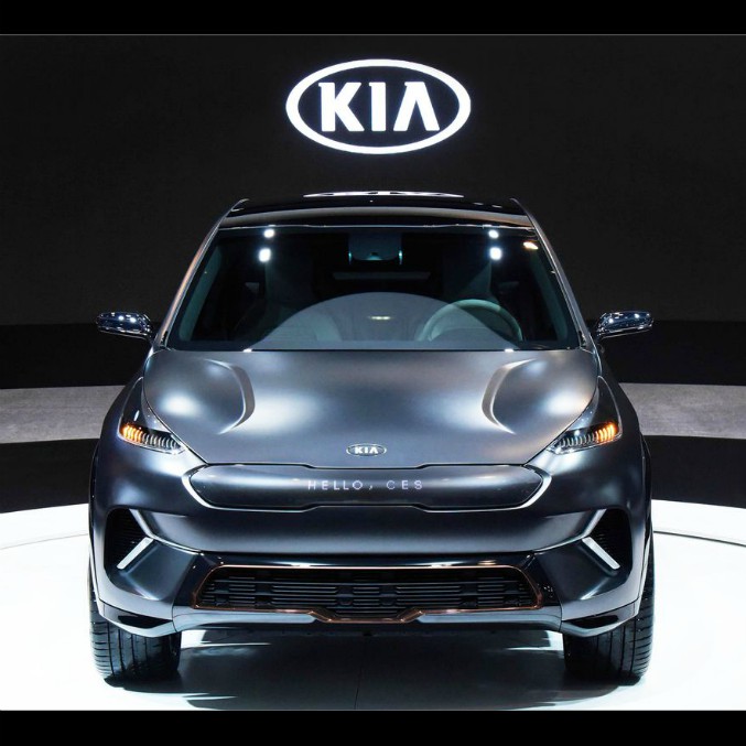 Copertina di Kia Niro EV, un crossover elettrico coreano a Las Vegas – FOTO