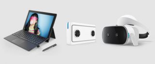 Copertina di Lenovo, le novità dal CES 2018: realtà virtuale, smart assistant e notebook convertibili