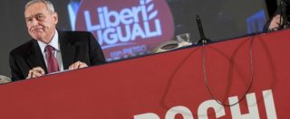 Copertina di Liberi e Uguali, Grasso lancia il Comitato promotore: ci sono il romanziere De Giovanni, il giurista Azzariti e Silvia Prodi