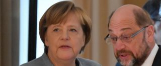Copertina di Germania, svolta nelle trattative: accordo per il governo di Grande coalizione tra Cdu della Merkel e socialdemocratici