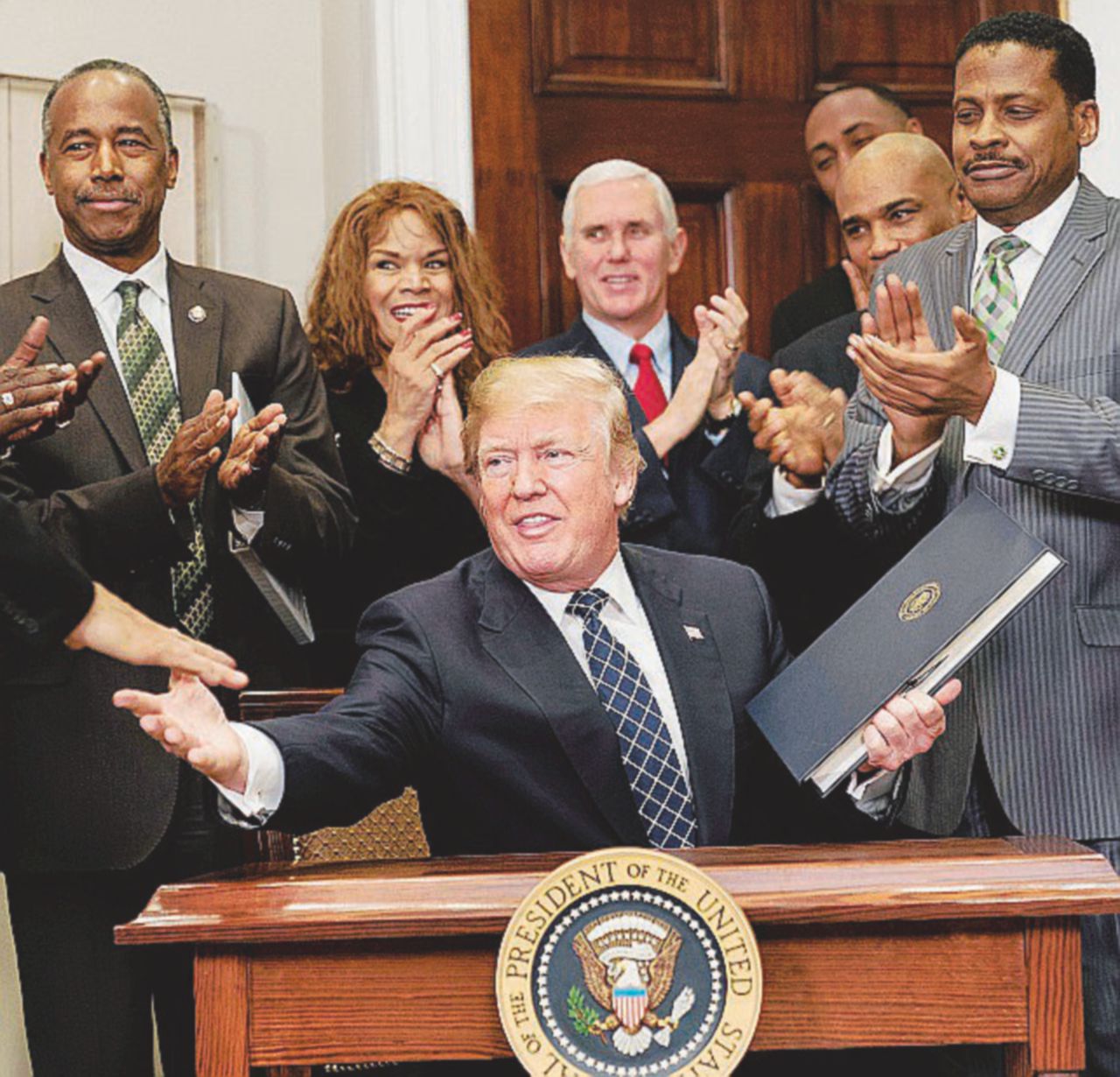 L’ultima di Trump: Luther King è il suo eroe