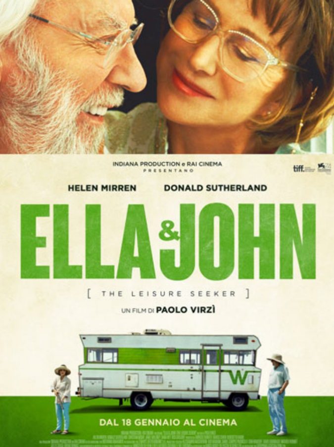 Ella & John, il trailer del nuovo film di Paolo Virzì con Hellen Mirren e Donald Sutherland
