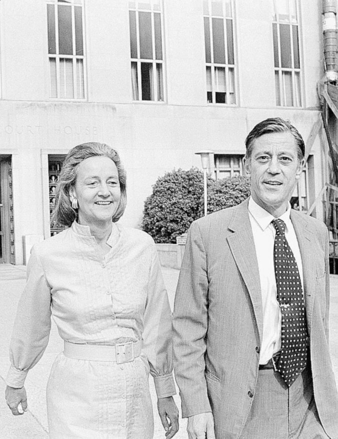 Coppia di ferro - Katherine Graham, proprietaria del “Post”, e Bradlee, direttore della testata - AP Katherine Graham, nostra signora del “Post” e il giornalismo-missione