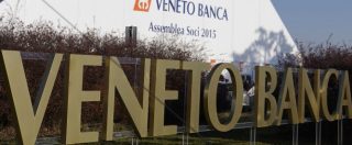 Copertina di Veneto Banca, sgombrato il disabile che occupava l’entrata di Montebelluna: il crac gli è costato 125mila euro