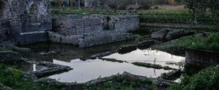 Copertina di Latina, il parco archeologico (nell’acqua) che non apre mai: spesi circa 3,7 milioni di euro per un progetto nato nel 1984